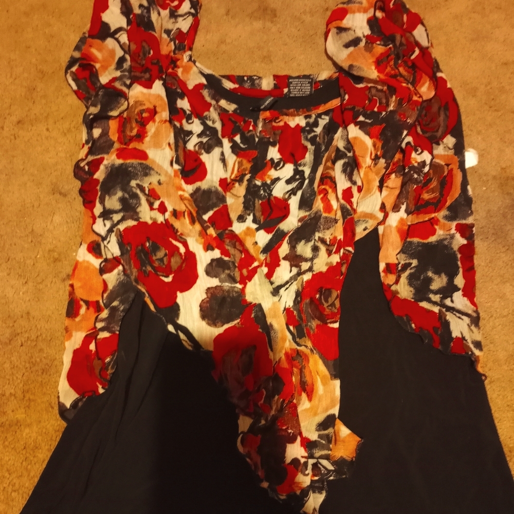 Floral Large Blouse